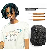 FAMILOCS 10 Inch 30g Afro Kinky Bulk Human Hair for Dreads, Making Dreadlocks, Repair Locs, Twist...