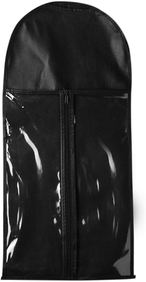 EasyBuying Hair Extensions Storage Bag Metal Hanger Durable Carrier Case Zipper Design