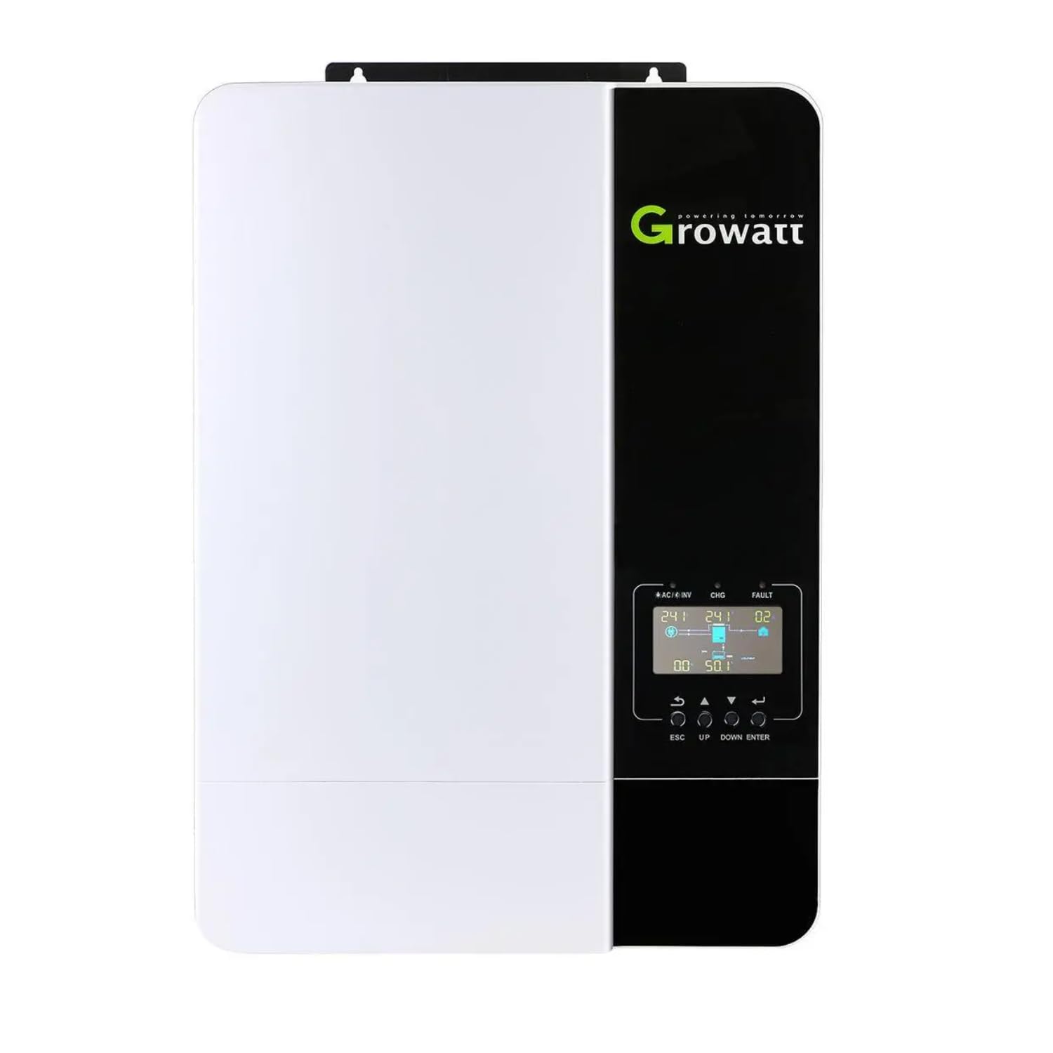 Voltacon Growatt 5kW Off-Grid SPF5000-ES 48V Inverter MPPT Caricabatterie - Monofase 230Vca Monitoraggio Wi-Fi