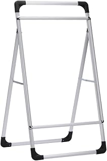 Amagogo Display Poster Boards Frame Sidewalks Signs Stand Signs Holder Poster Holder Metal Sidewalks Poster Stand for Bars Party Businesses, 90cm