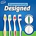 Online Best Service 100 Pack Toothbrush Standard Classic Medium Soft Toothbrush Bulk Individually Wrapped