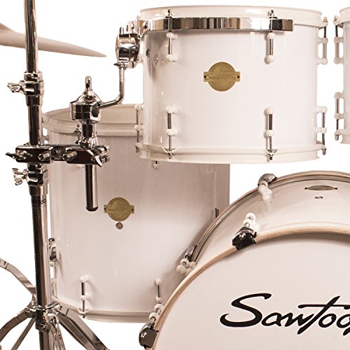 Sawtooth Command Series 5-Piece Drum Set Shell Pack, White #TOP1