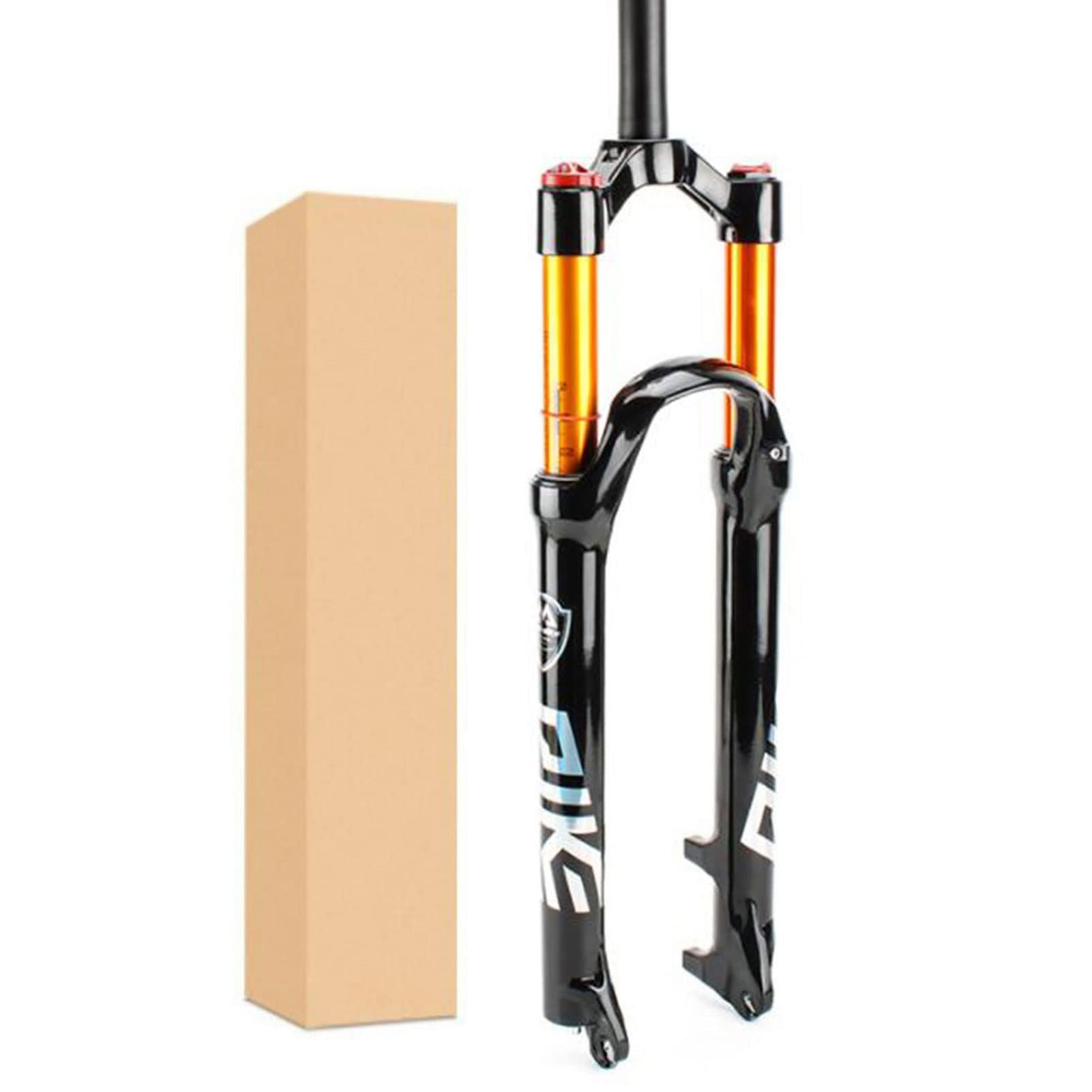 Fourche à suspension de vélo 120mm pour VTT 26 27.5 29 pouces avec axe 9x100mm