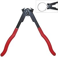 Vista 7 de Kit de 22 Piezas de Alicates Universales para Abrazaderas de Fuelle de Junta CV con Alicates para Banda de Fuelle CV, 20 Bandas de Crimpado, Oreja