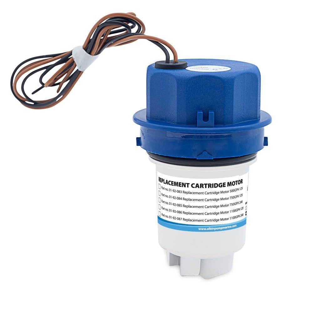Marine - Wymienny wkład pompy Albin f/500GPH - 12V [01-92-083]