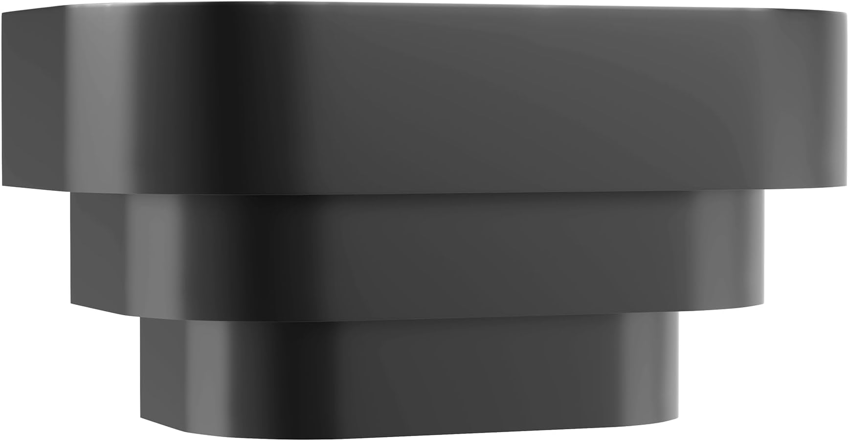 Progress Lighting 1-Light Louvered Wall Sconce Light Fixture, 7 in. Tall, Black, P7103-31