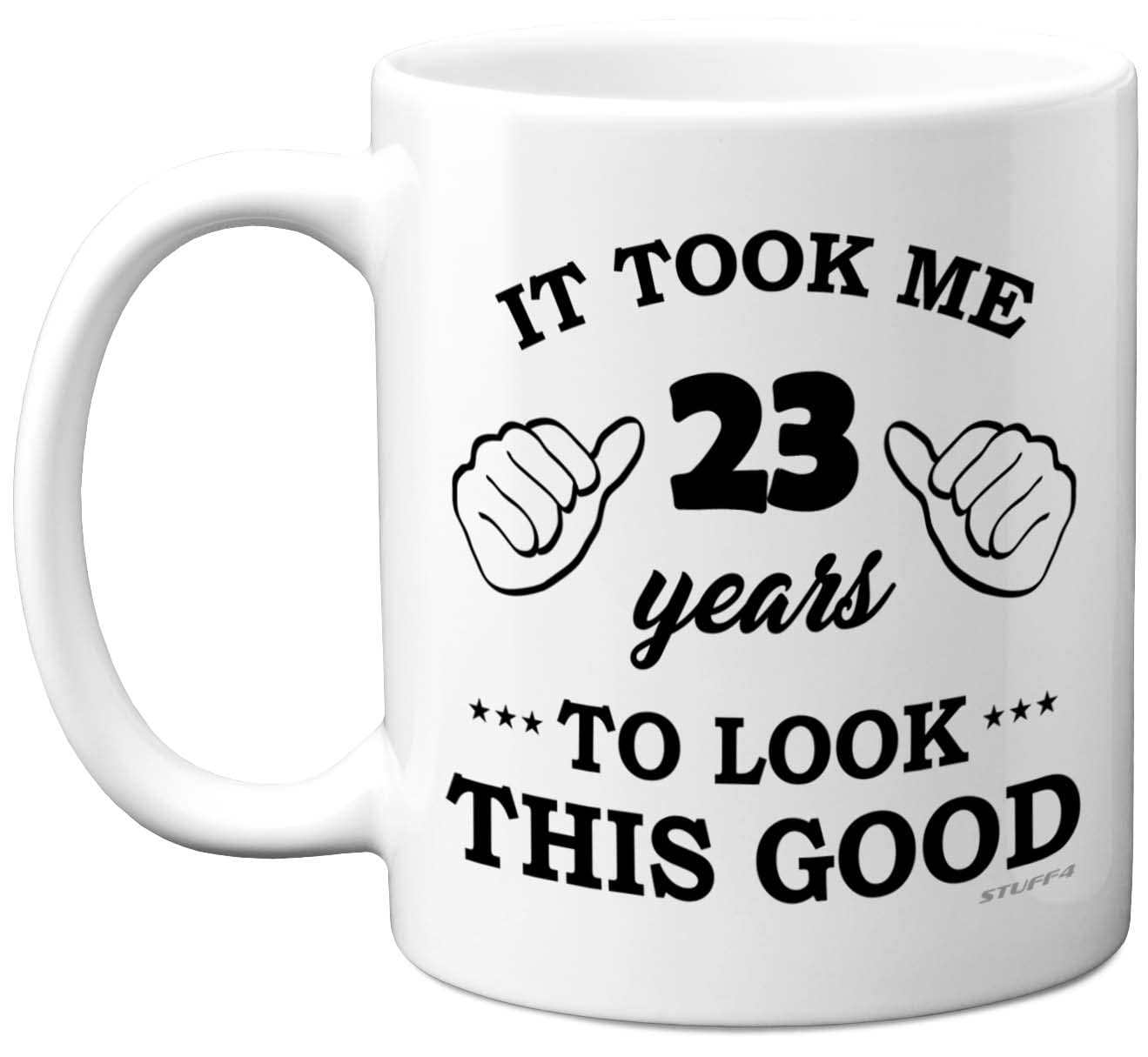 Stuff4 23rd Birthday Gifts for Women and Men, Birthday Mug for 23 Year Old