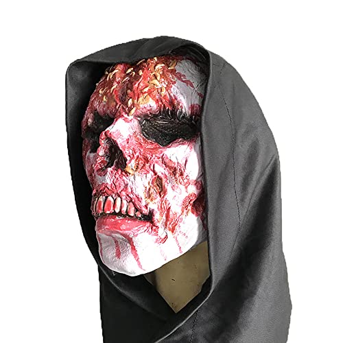 Disfraces de Halloween Terroríficos: Los Más Espeluznantes y Aterradores CompraFun Máscara Miedo Zombie, Mascara Horror Zombie Matar de Látex para Halloween Carnaval Traje Máscara Navidad Fiesta Decoraciones Adulto Accesorio del Traje