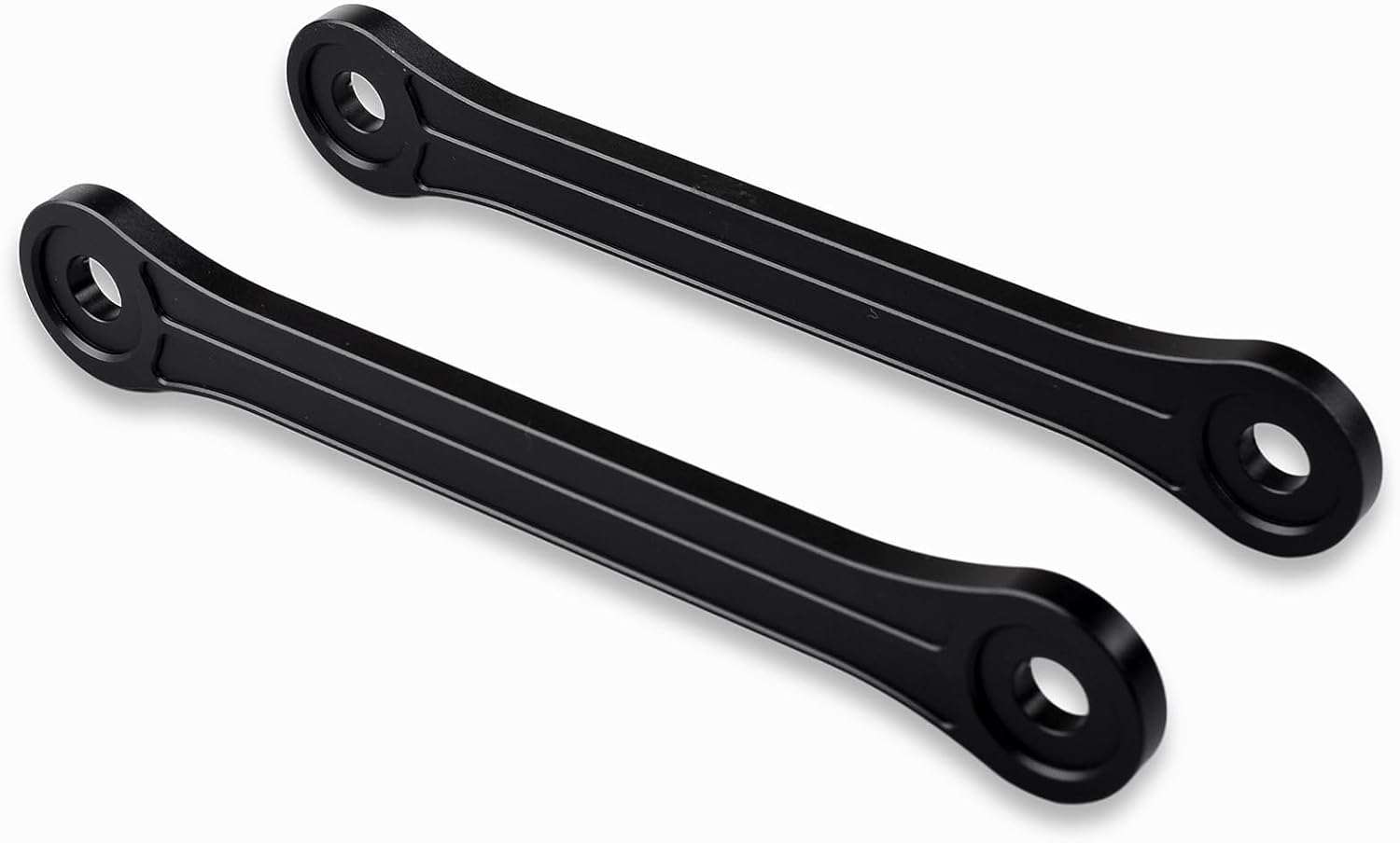 Motorcycle Lowering Kit for Street Triple 765 R RS Motorcycle 7075 Improved foot reach Rear Lowering Link Rod (0.78 Inches Drop) (Black)