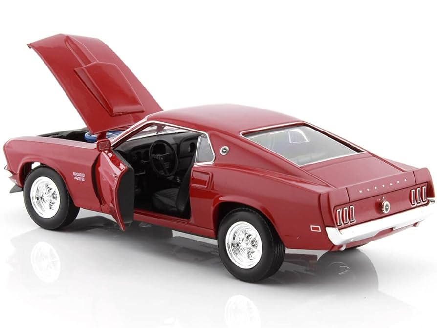 Welly 1:24 1969 Ford Mustang Boss 429, Cars - Amazon Canada