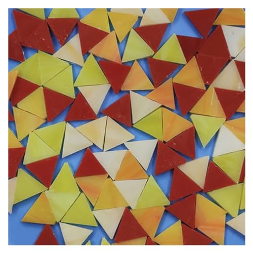 Tesselles mosaique 50g de carreaux de mosaïque de verre bricolage artisanat matériel couleur mosaïque Mosaique verre (Color : 01)