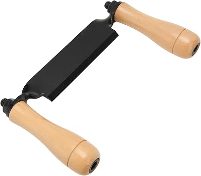 Bark Knife, Tungsten Steel Blade, Comfortable Wooden Handle, High Sharpness, Straight Pull Knife for Wood Carpenters, Wood Turners and Wood Carvers