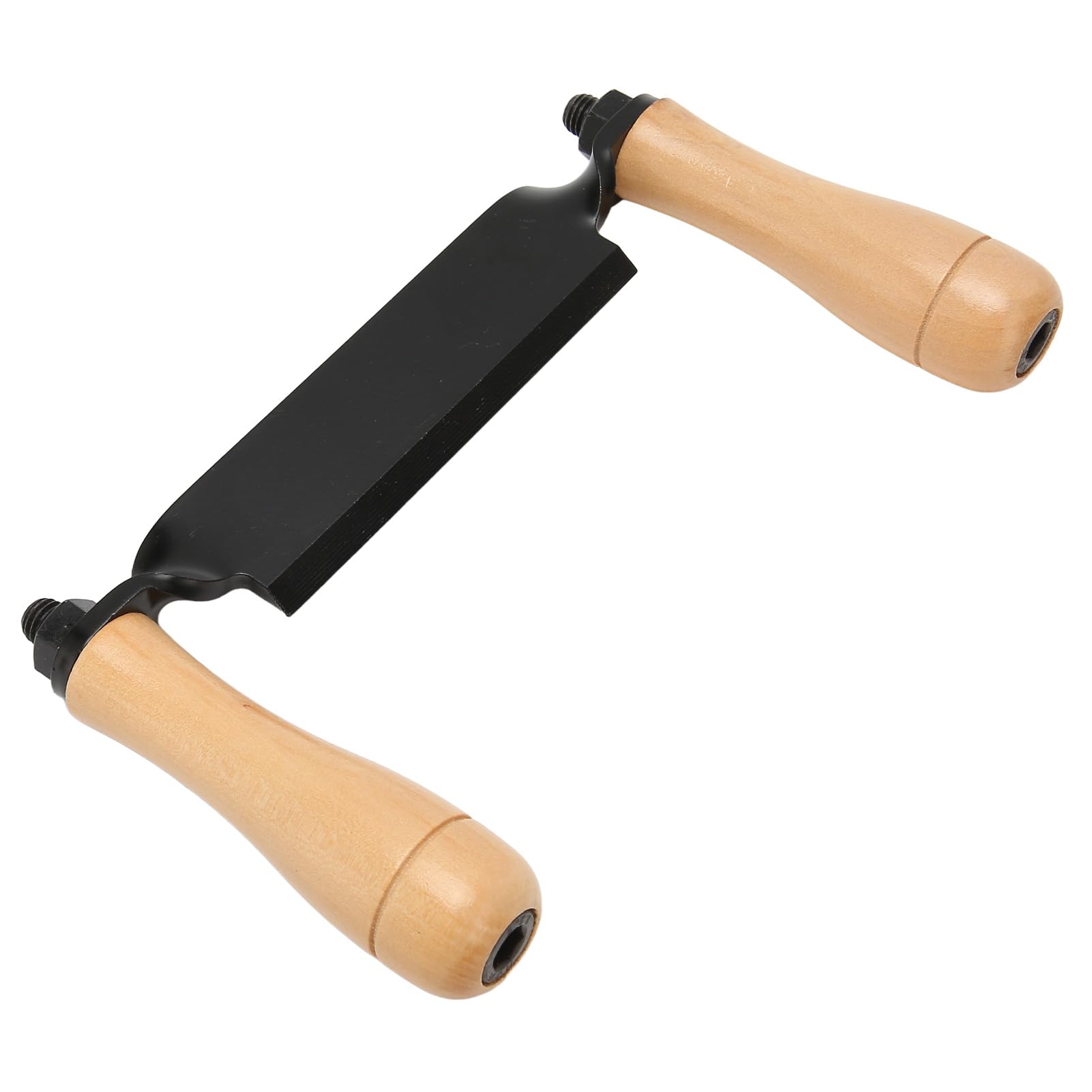 plplaaoo Cuchillo de dibujo recto, hoja de acero de primera calidad, mango de madera doble, herramienta de afeitado pulida de alta dureza para carpintería, muebles, talladores de madera