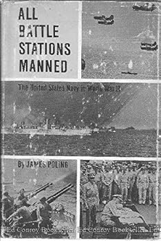 Hardcover All battle stations manned; the U.S. Navy in World War II Book