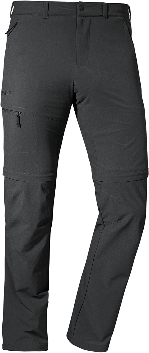 Schöffel Herren Pants Koper1 Zip Off, Flexible Herren Hose mit Zip-Off Funktion, schnell trocknende und kühlende Wanderhose aus 4-Wege-Stretch