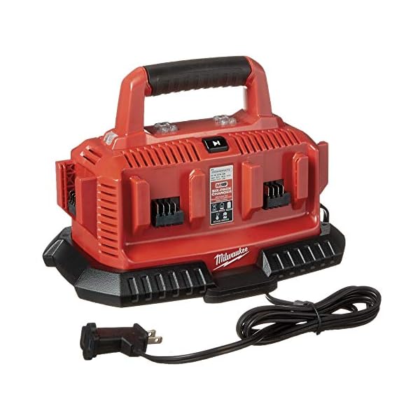 Milwaukee-48-59-1806-M18-Six-Pack-Sequential-Charger