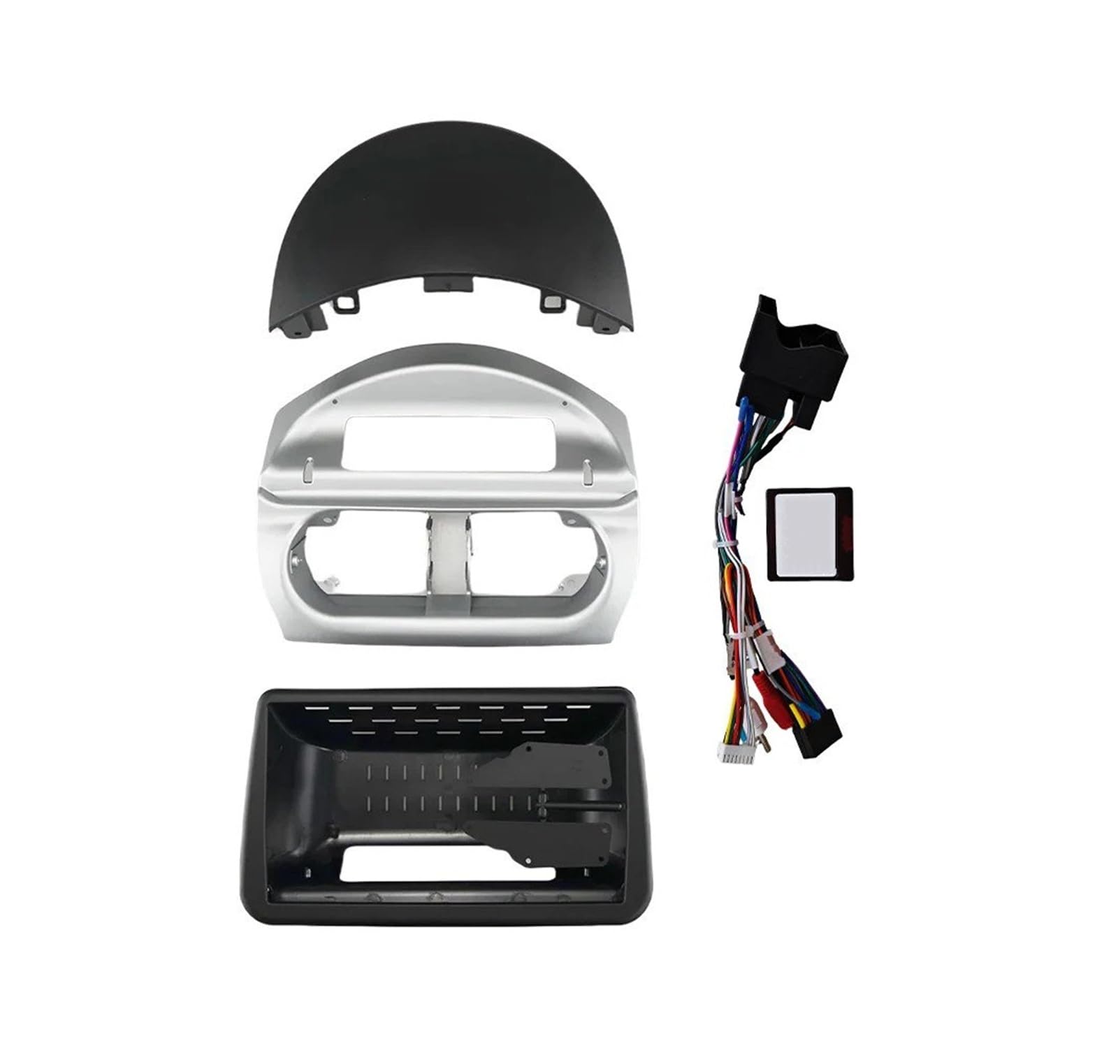 cadre façade stéréo Pour Opel Pour Combo 2001 2002 2003 2004-2011 9 Pouces Cadre Voiture Adaptateur Carénage Radio Tableau Bord Montage Panneau Kit(Câble de cadre Canbus)