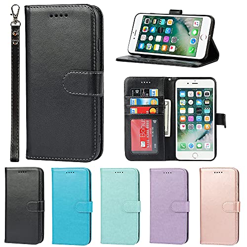 Eastwave �A�C�t�H�� for iPhone 8 Plus �P�[�X for iPhone 7 Plus�蒠�^ for iPhone 7plus 8plus ���z�^ �J�o�[ �P�[�X �X�g���b�v�t�� PU���U�[ �J�[�h���[ ���u���X�^���h �@�\ ���邢�F