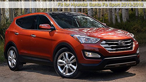 Speedlong 4Pcs Car Mud Flaps Splash Guards Fender Mudguard Compatible With Hyundai Santa Fe Sport 2013-2018 14 15 16 17 #TOP1