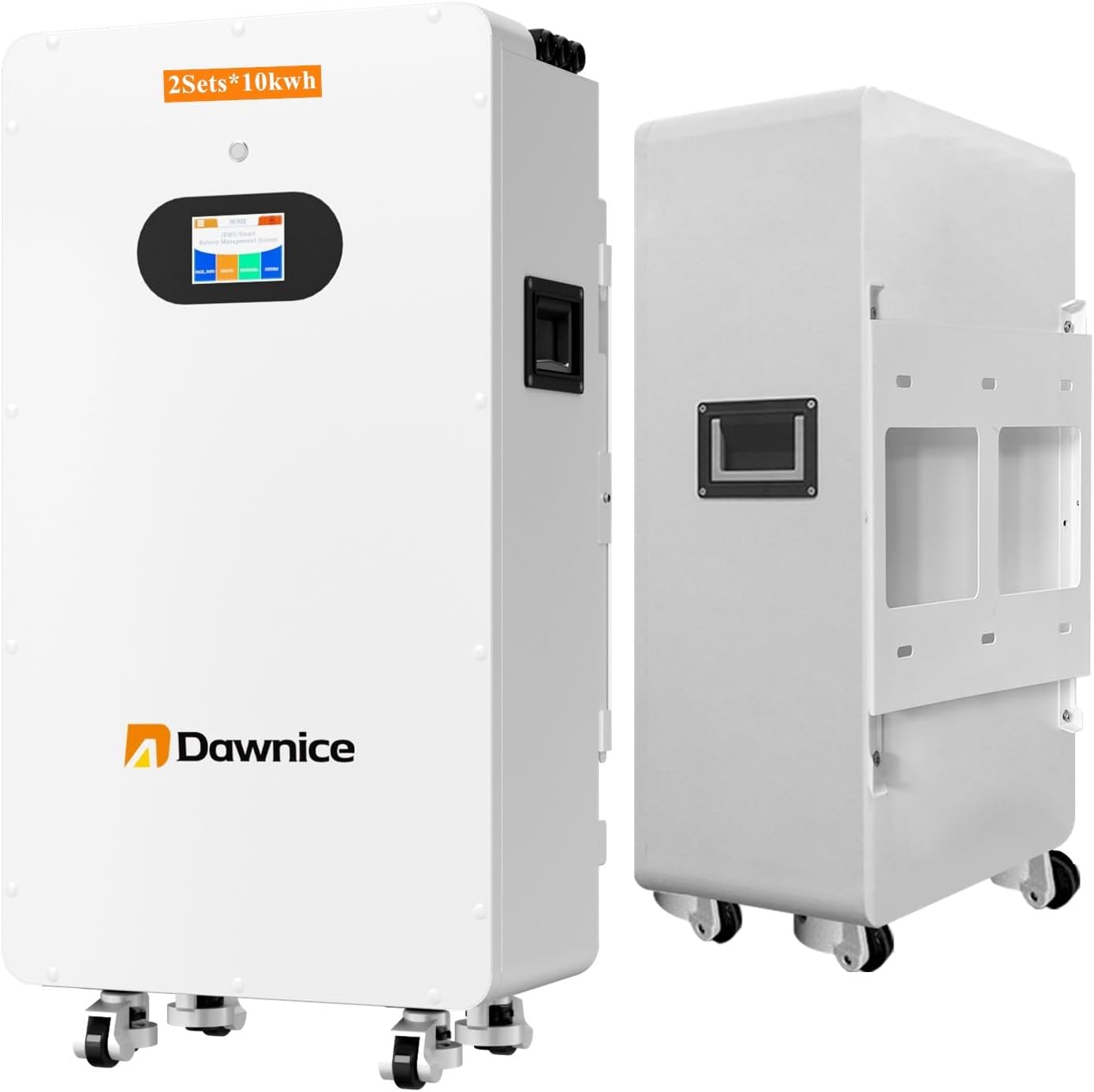 48V 32KWH Lithium Battery（2Sets*16kwh 314AH Solar Power Wall Mounted Grade A Cells 16S Built in 150A BMS Home Storage for Solar System