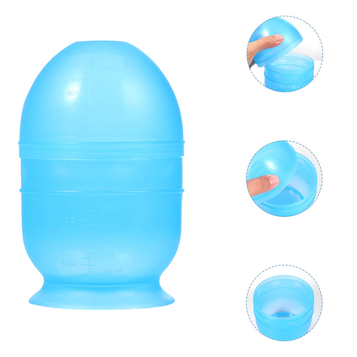 Beaupretty Hair Dye Bowl Hair Coloring Tint Shaker Twist on Hair Coloring Mixer Bowl Home Salon Mixing Cup Tools for Barber Shop : Beauty & Personal Care