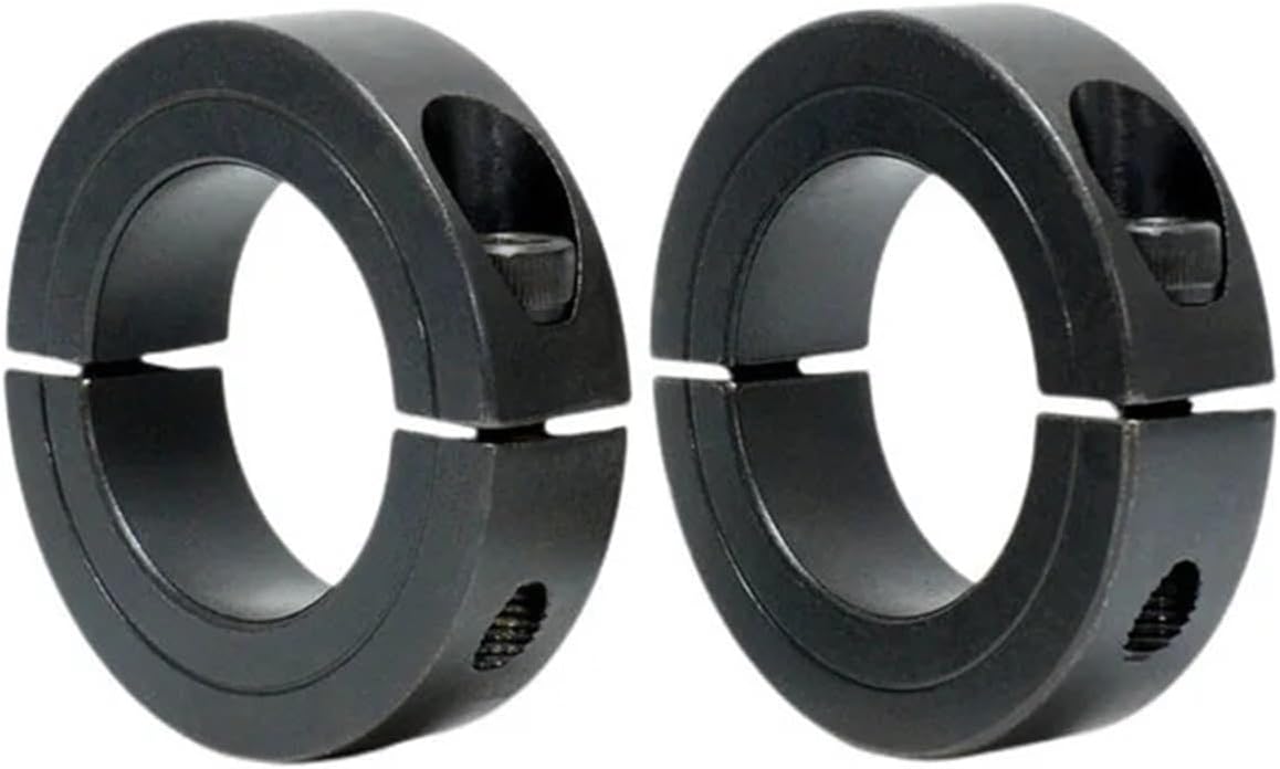 Double Split Shaft Collars Oxide Set Screw Style Double Split Setscrew Shaft Collars Inner Diameter 4-80mm(15-34-13mm)