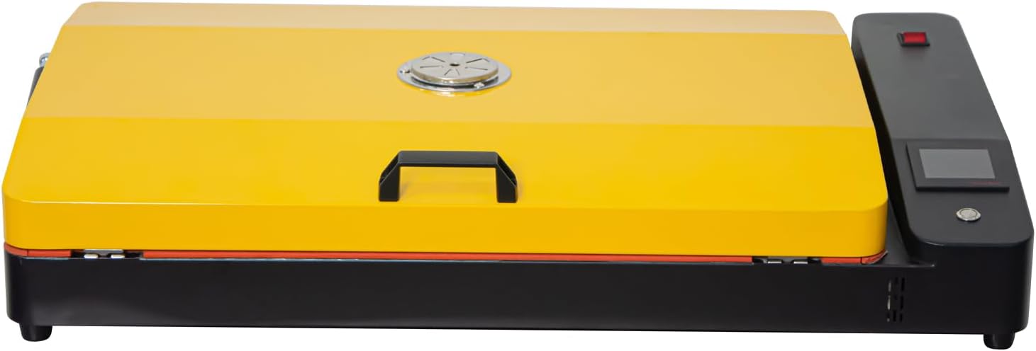 New DTF Oven Dryer 17in x 23.6in DTF Transfer Curing Oven With Bottom Aluminum Alloy Heating for Curing Transfer Film DTF Sheet, With Small Filter (110V)