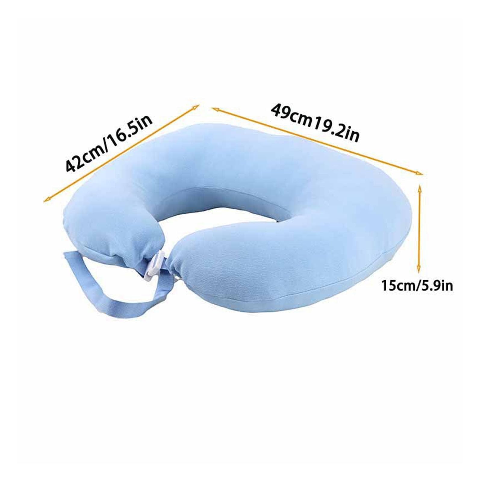 Generic Cómodo Cojín para Cinturón de Seguridad para Silla, Accesorio Seguro, Cojín de Seguridad Anticaída para Personas Mayores, Color
