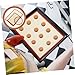 ABOOFAN 3pcs Silicone Baking Mat Nonstick Heat Resistant Baking for Easy Cleanup Versatile Use Food Prep Safe for All Foods for Home Bakery