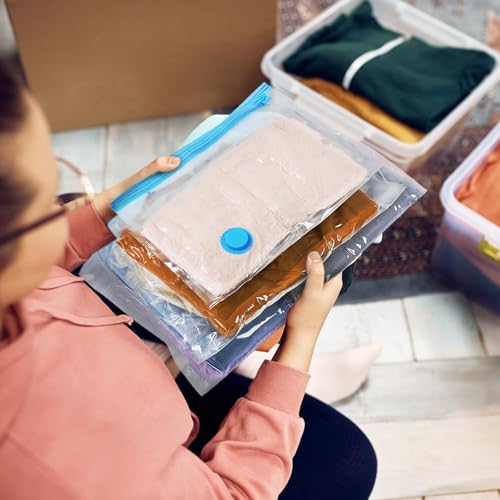 Bolsas de vacío reutilizables para almacenamiento de ropa de PA PE 6