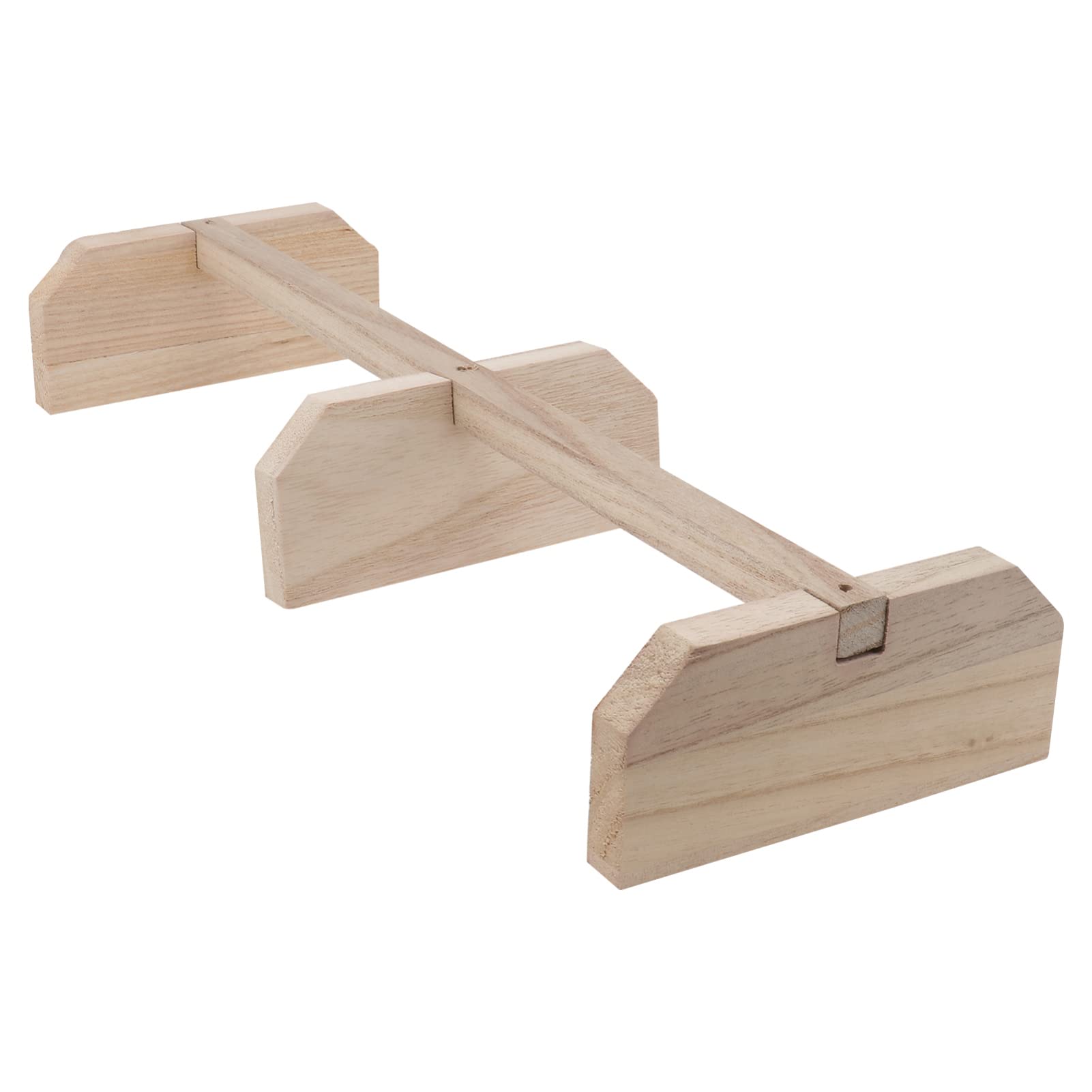 POPETPOP 2piezas Perchero De Madera para Aves y Soporte Estable para Pollos y Pájaros Barra De Descanso Natural Aves y Medianas