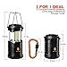 Forester+ Camping Lanterns (2 Pack), Bright COB LED for Camping, Hiking, Power Outage, Survival Kit, Emergency Light, 6 x AA Batteries Included