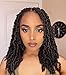 3 Packs Spring Twist Hair Crochet Bomb Twist Braiding Hair Extension(1B)