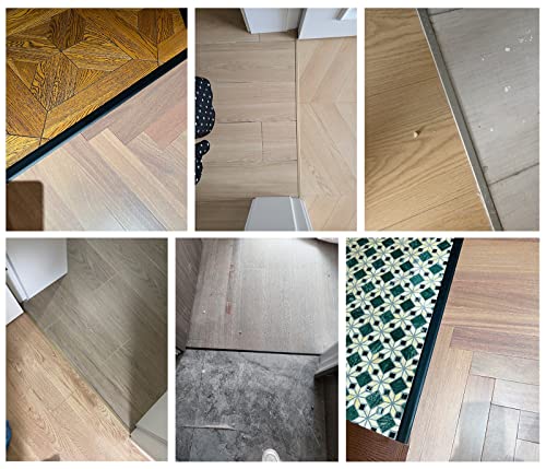Tira de transición autoadhesiva y reductor de costuras para madera 5
