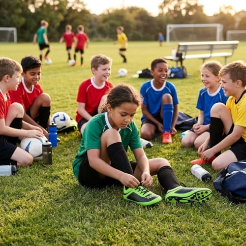 Tacos de fútbol para niños pequeños Vizari Infinity FG botas de balompié 3