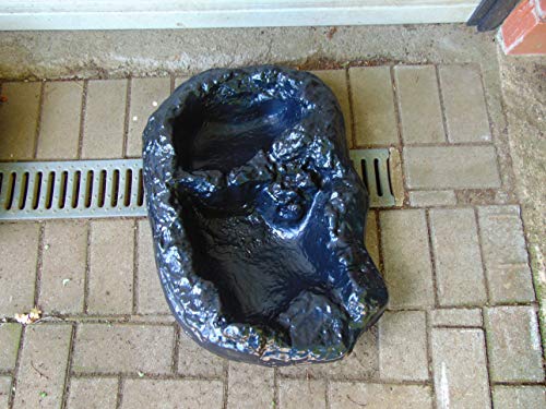 PE Bachlaufelemente Schwarz (S)