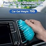 Car Interior Duster Detailing Brush Set Cleaning Gel Kit, Soft Microfiber Towels Dash Vent Dusting Car Slime Putty Detailing Brushes Accessories Tools for Car Decoration Auto Truck SUV RV - Image 3