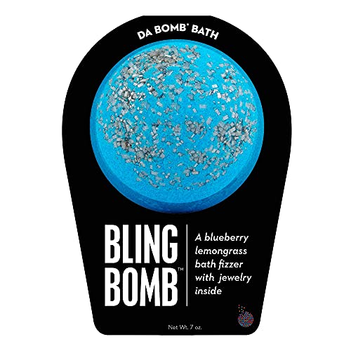 Da Bomb Bath Fizzers Sugar Plum Fairy Bath Bomb (Sugar Plum) 7oz. Christmas Holiday, Fun Surprise Inside!