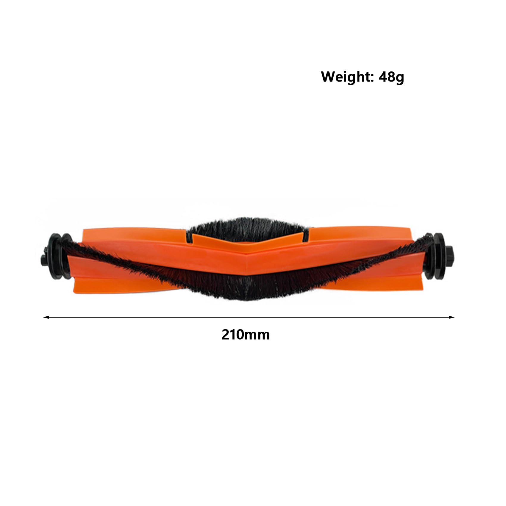 NUHFUFA 18 PCS Robot Vacuum Cleaner Accessories for Xiao-mi Mijia X20/X20 PLUS, 2xMain Brush/4xSide Brush/4xFilter/4xWipe/4xDust Bag