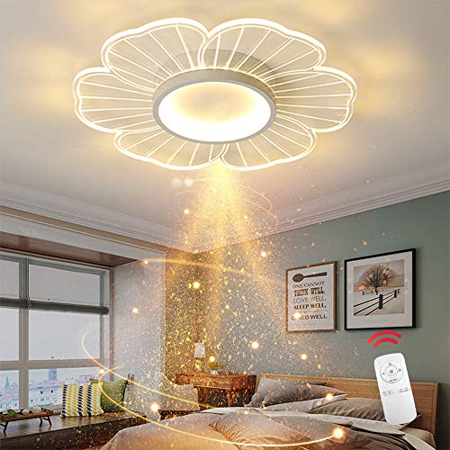 Preisvergleich Produktbild LED Deckenleuchte Blume-Shape Dimmbar Deckenlampe Fernbedienung Modern Beleuchtung Design Acryl Lampenschirm Deckenlampe Wohnzimmer Esszimmer Schlafzimmer Kinderzimmer Deckenlicht,Dimming,42cm / 22w