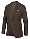 PJ PAUL JONES Herren Sakko Sportlich Regular Fit Fischgrätmuster Business Jackett Anzugjacke (Dunkelbraun, M)