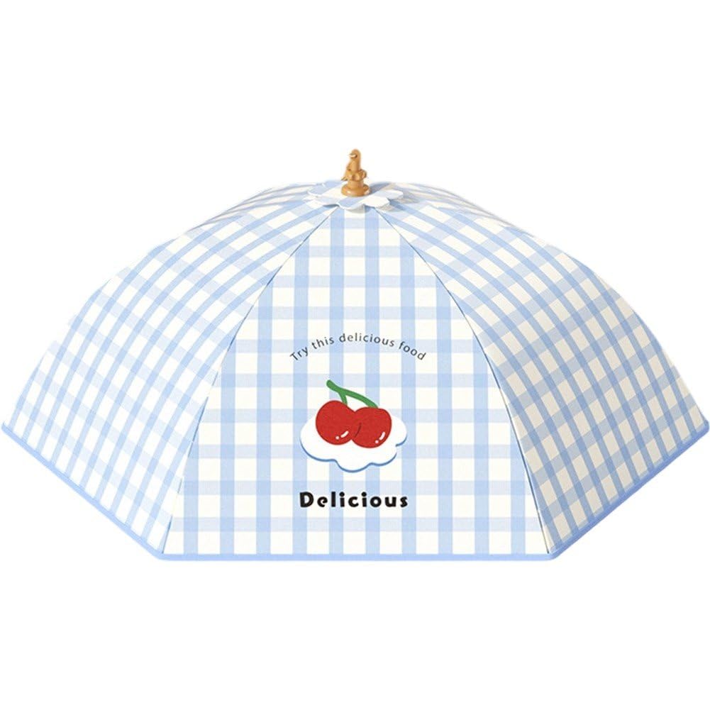 Sslvya Food Cover, Reusable Collapsible Dustproof Food Covers Tent Umbrella for Bbqs, Outdoors, Screen Tents, Parties Picnics, Fruit Cover