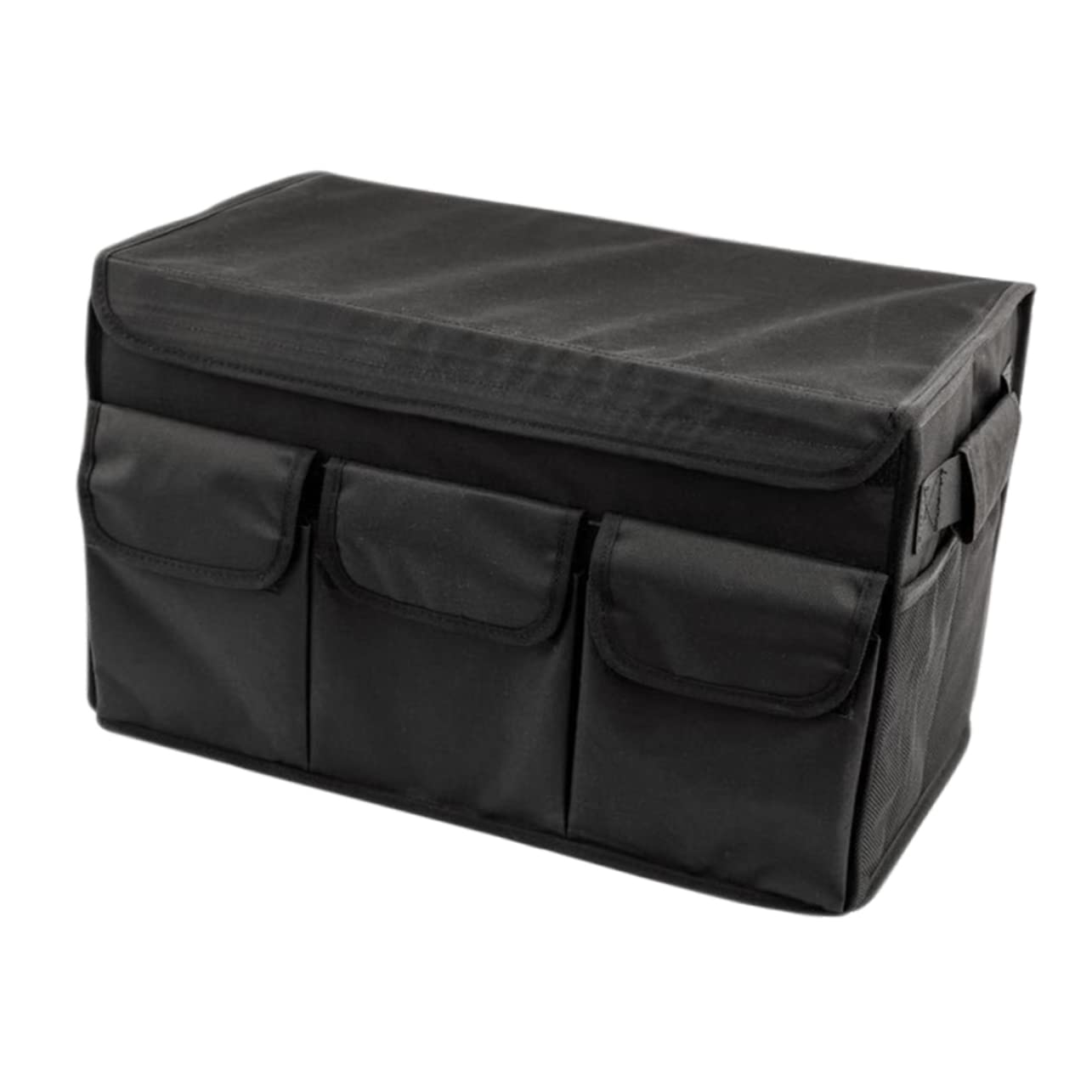 Organisateur de coffre étanche voiture : boîte rangement multifonctionnelle noire