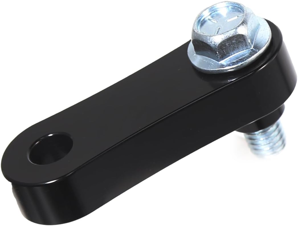 2 Inch Passenger Foot Peg Riser Relocation Kit For Harley Softail FXST FLST 2000-2017 (Black)