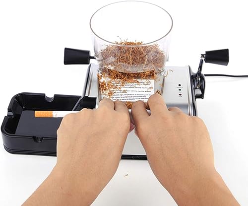 Miniatura 3 de Fabricante eléctrico del tabaco del inyector del cigarrillo con la tolva y la bandeja