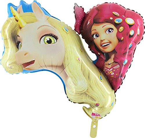 Preisvergleich Produktbild GRABO Folienballon Mia and Me ca. 90x80cm