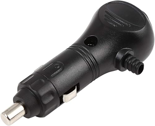 Miniatura 2 de X AUTOHAUX Interruptor de encendedor de cigarrillos fundido impermeable para coche, motocicleta, barco, conector de enchufe DC 12 V 24 V con