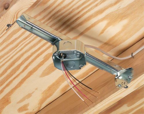 Miniatura 3 de Arlington FBRS415-1 - Caja de montaje de ventilador y accesorios de acero con soporte de montaje ajustable, para nueva construcción, 16-24 pulgadas,