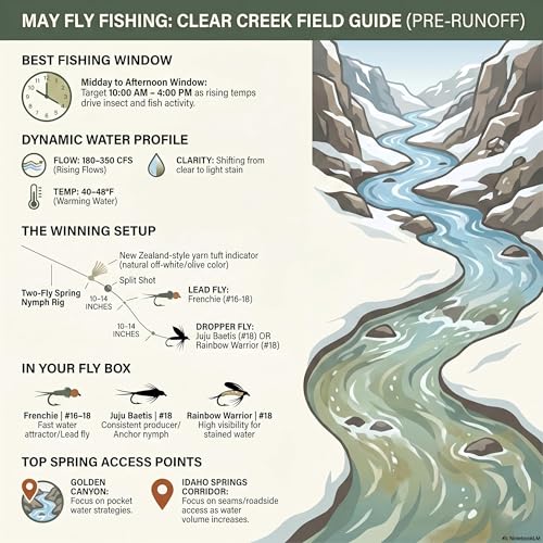 Clear Creek Angling: Pre-Runoff May Fishing Strategy