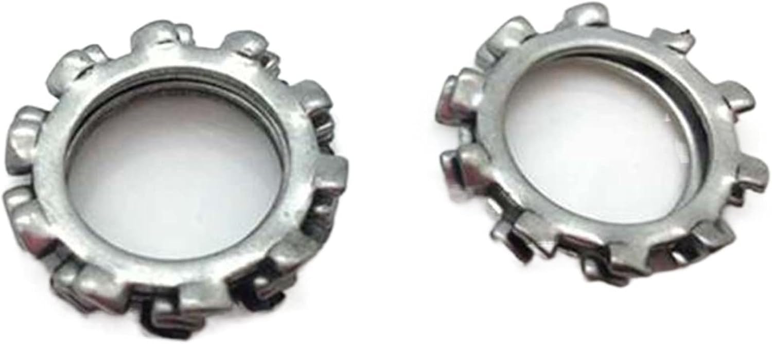 Lock washers,Star washers Flat Washers M3 M4 M5 M6 M8 304 Stainless Steel Anti-Slide Washer External Teeth Lock Washers,50Pcs, and Rust Resistance(M10)(M4)